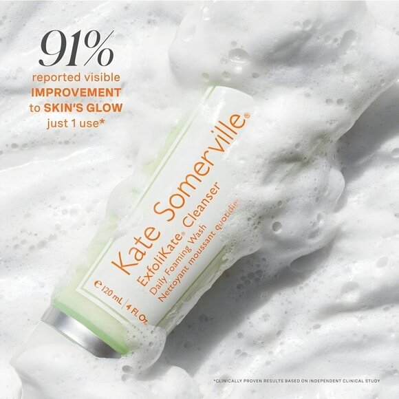 Kate Somerville ExfoliKate Daily Cleanser – Glycolic & Lactic Acid Exfoliating - Picture 1 of 12
